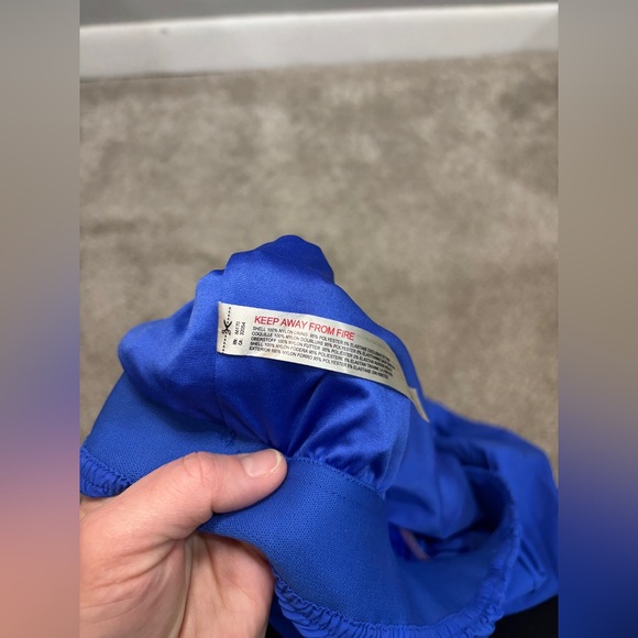 FREE PEOPLE MOVEMENT All Around Shorts BLUE XL Baggy 90's running shorts - Picture 6 of 10